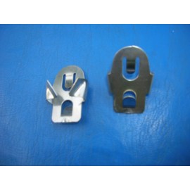 Whirlpool / Sears  icemaker SS hanging mounting clips / sale of 1 = pair (2)