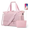 For New Fitness Duffel Bag with USB Port Waterproof &