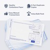 2 Part Short Credit Card Imprinter Sales Slips, Pack of