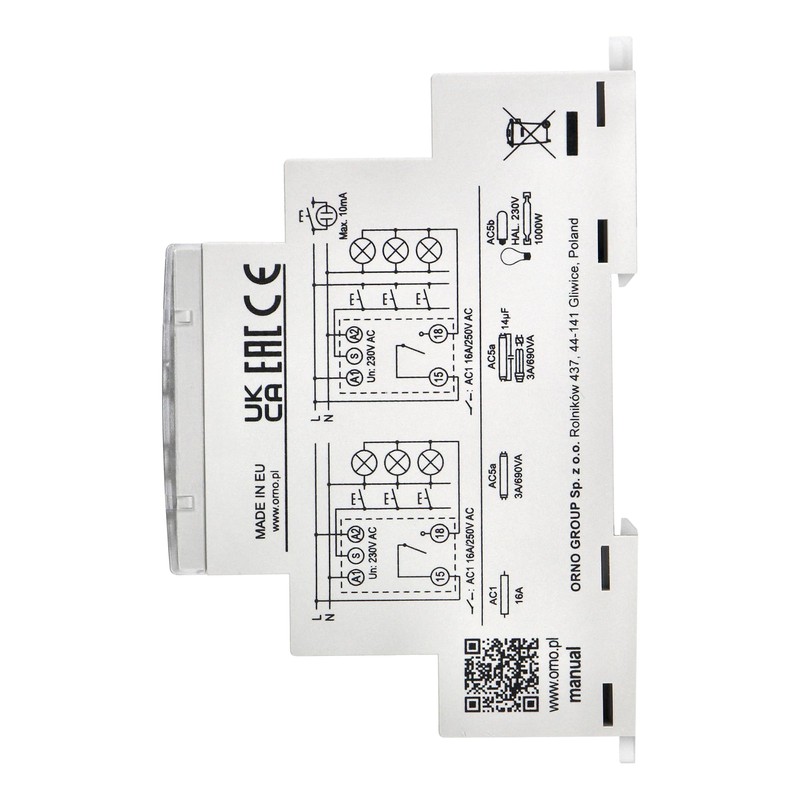 Miratic Automatic Staircase with DIN Rail 7 Operating Modes