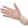 CARE PLUS Vinyl Gloves Clear Extra Large Size 100 Count