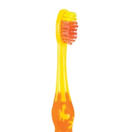 SmileGoods Y272 Child Toothbrush, Soft, Suction Cup, Individually Packaged Toothbrushes, Assorted Colors, Bulk Pack of 72