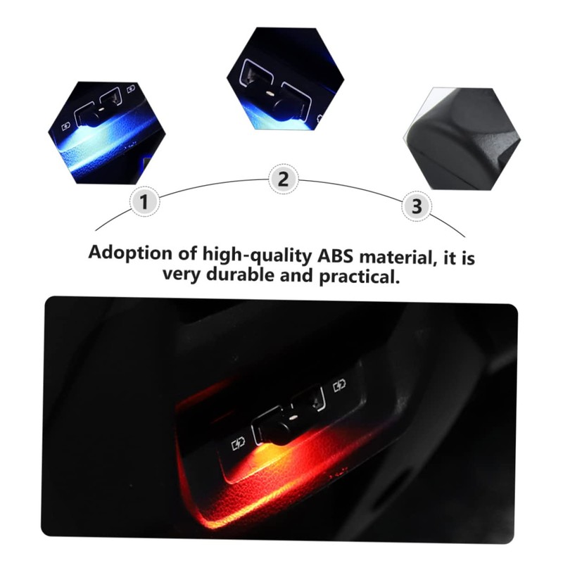 GRIRIW USB Car Interior Led Atmosphere Light Mini Decorative Lamp