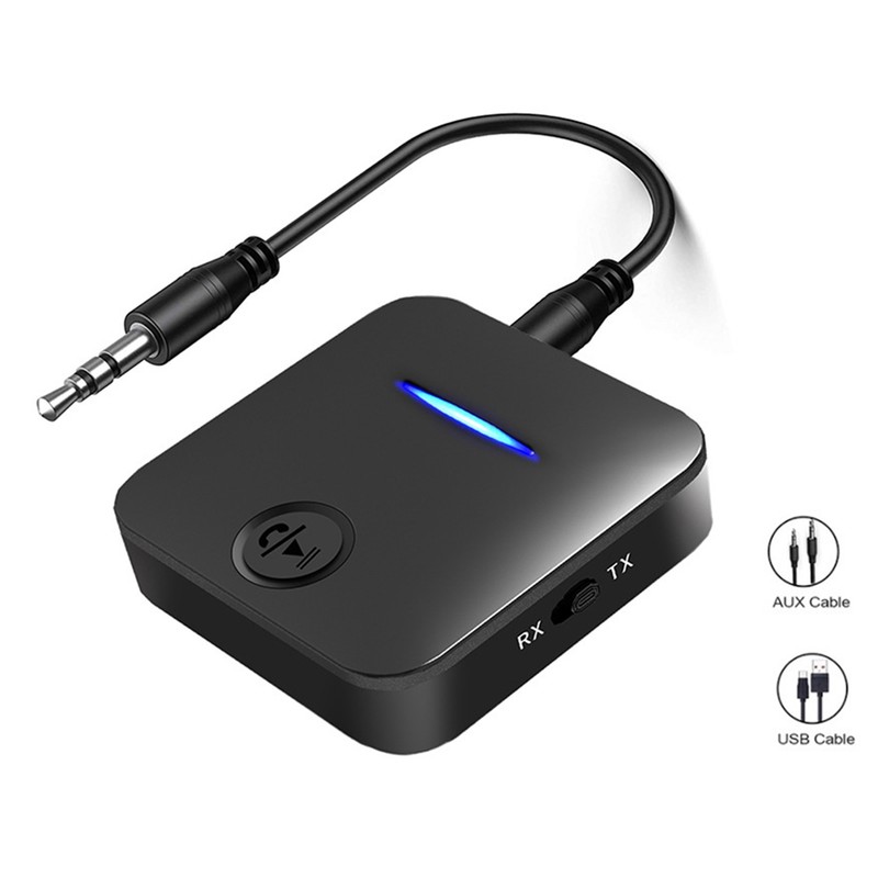 Bluetooth 5.0 Transmitter Receiver Hands Free Call Low Latency 2