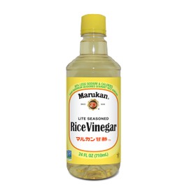 Marukan Lite Seasoned Rice Vinegar Dressing, 24 Ounce PET Bottle