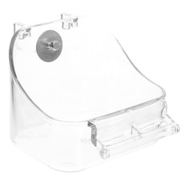 FUNOMOCYA Bird Feeder Bathtub Hanging Shower Cube for Birds Water Feature Parrot Easy to Use and Clean