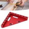 Right Angle Clamp Positioning Square 45° 90° Aluminium Alloy Clear
