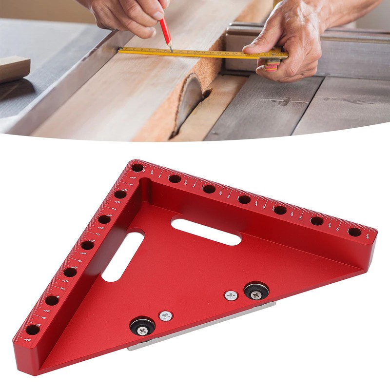 Right Angle Clamp Positioning Square 45° 90° Aluminium Alloy Clear