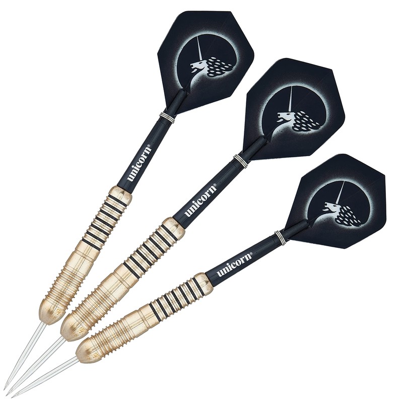 Unicorn Steel Tip Darts Set | Core Brass Barrels |