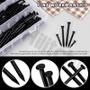 Hilitchi 301PCS 5 Sizes Brick Steel Nails Assortment Kit 0.78"