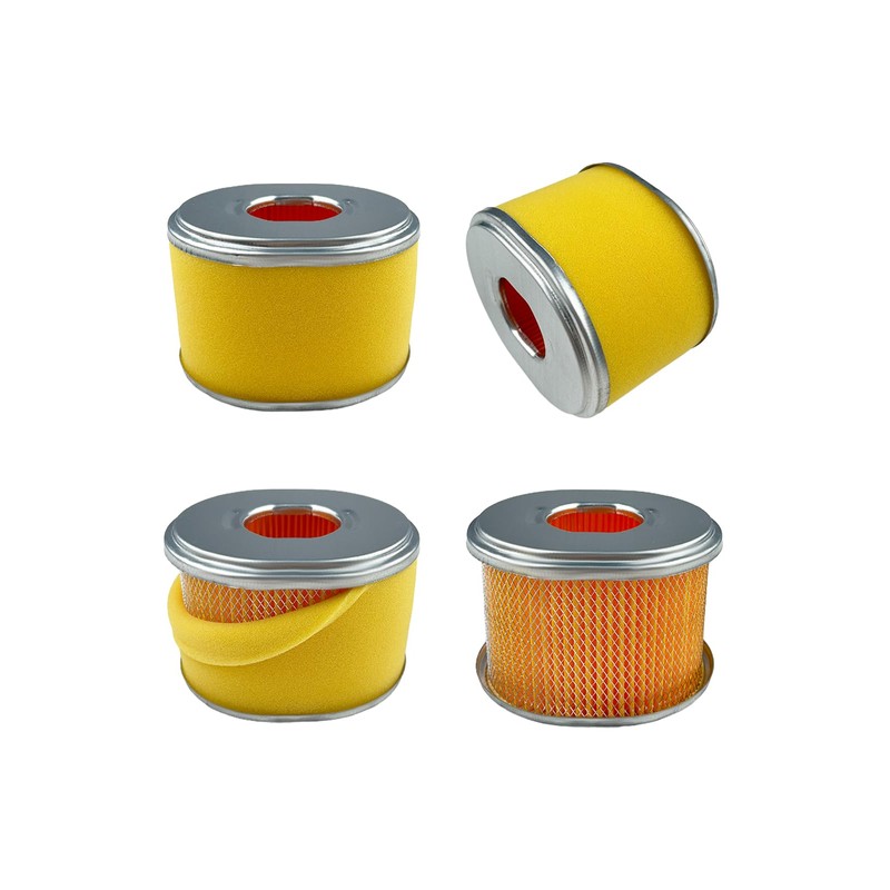 TURBOTUNITY 4 Pack GX240 GX270 Air Filter w/spark plug for