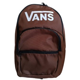 Vans Ranged 2 Backpack brown White school travel work gym everyday zip