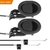 Recliner Replacement Parts with Pull Handle and Release Cable (2-Sets),