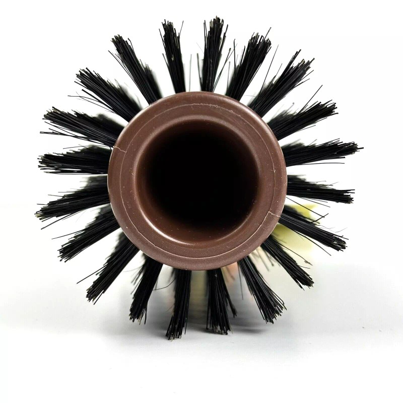 Brushopolis Boar Bristle & Nylon Round Styling Brush Hourglass Straightening