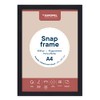 Europel lightweight folding frame DIN A2 matt black powder-coated, easy-click