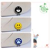 Adhere Golf Marker Golf Magnetic Logo Ball Mark Cute Cat