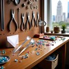20 Pcs Plastic Triangle Bead Sorting Trays Diamond Rhinestone Plates