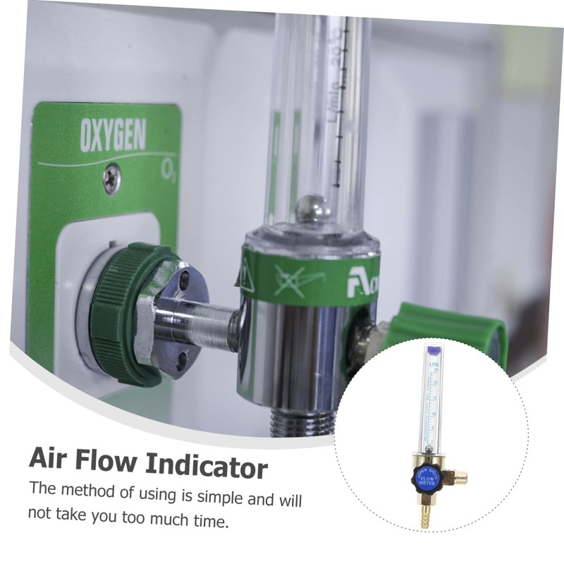 CHILDWEET Gas Flow Indicator Argon Regulator for Measurement Durable Reliable