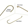 Fly Tying Fishing Hooks High Carbon Steel Long Shank Nymph