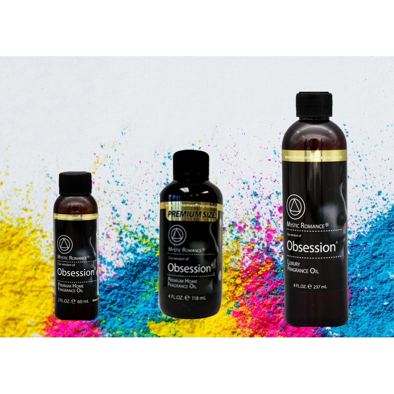  Mystic Romance Premium Scent Oil Set of 3 2oz+4oz+8oz