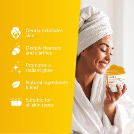 Nasola Exfoliante Facial Y Corporal De Cúrcuma Y Ácido Kójico