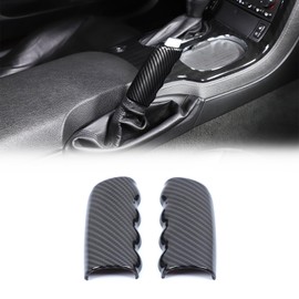 PIUGILH Handbrake Lever Cover Compatible with C6 Corvette 2005-2013 Accessories, Parking Brake Lever Decorative Protector (Carbon Fiber)