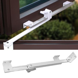 Soporte limitador de viento para ventana, soporte de ventana abatible para ventana corredera, bisagra fija, bisagras de obturador
