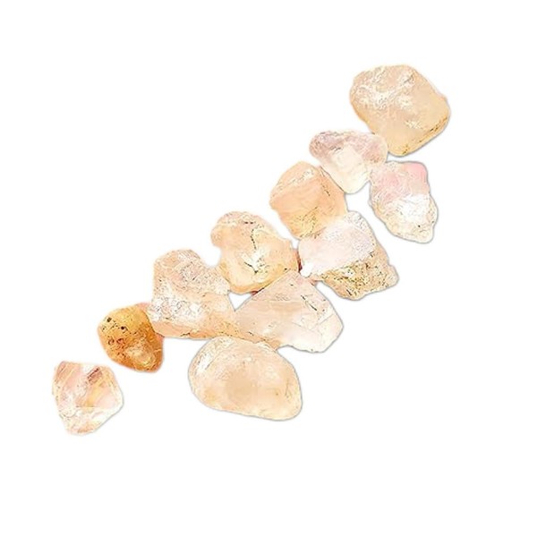 Topaz multi colored from Nigeria - raw rough crystal healing