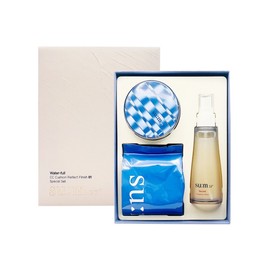 Su:m Waterful CC Cushion Perfect Finish No. 01 Special Set / 숨 워터풀 씨씨쿠션 퍼펙트 피니쉬 01호 기획세트