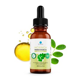 Dr. Robaina Dr. Robaina 100% Pure Moringa Oil C Deep Hydration, Skin Repair & Natural Antioxidants C Cold-Pressed, Organic & All-Natural Moisturizer C Made in USA