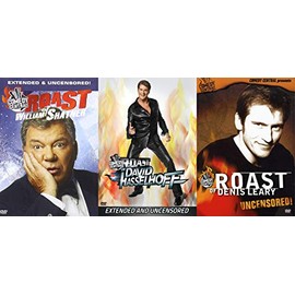 Comedy Central Roasts DVDs - William Shatner / David Hasslehoff / Denis Leary - Uncensored