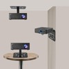 letuxaamz Projector Mount, Desktop Projector Mount, Projector Wall Mount, Metal