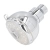 G1/2 Male Thread Shower Head Temperature Controlled 3 Color Changing