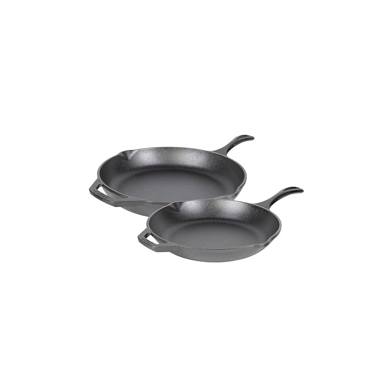 Lodge Chef Collection 2pc Set (10" & 12" Skillet)