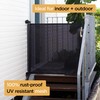 Hakuna Pets Indoor/Outdoor Paw Proof Retractable Dog Gate, 36.6" Tall