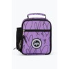 hype Unisex Lunch Box, Purple with Pink Iconic Glitter Scribble