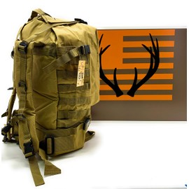 East TN. Outfitters Tactical Backpack Hunting Bug Out Bag 3 Day Pack Bugout Big 45 Liters Hiking Camping Overnight