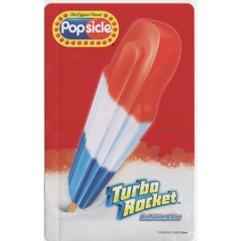 2015 Turbo Rocket by Popsicle, Ice Cream Truck Sticker 5"x8"