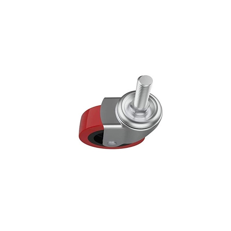 Mysit 6 Pack Creeper Wheels 2.5 Inch Heavy Duty Swivel