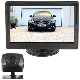 Lescars Wireless Camera: Wireless HD Wireless Reversing Camera, AHD Sensor, 5" (12.7 cm), Night Vision (Reversing Camera, Reversing Camera with Monitor, Rear View Cameras Monitors)