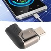 USB C Magnetic Adapter Right Angle with Light PD 120W
