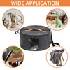 Ohiyoo Travel Hat Box Hat Boxes with Lid Storage Boxes