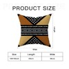 Ceexolliss African Throw Pillow Covers Set of 6, Rustic Mud