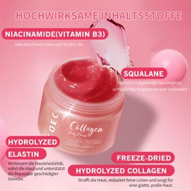 Moisturising Cream Face Cream Jelly Cream Face Care Vegan Face Cream