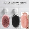 Janety 2 Cepillos de Baño de Silicona Doble Cara