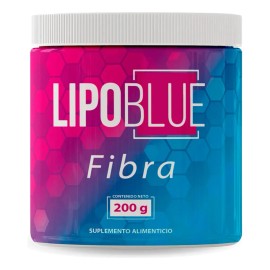 Pérdida de Peso Sin Actividad Física | Fibra Lipo Blue 200g | Dosis Diaria 14g | Sabor Neutro | 14 Días de Suplementación