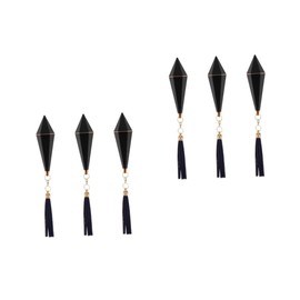 FOMIYES Sets Empty Lipstick Bottle Lipstick Holder Tassel Design for Travel Pcs