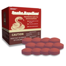 Snake Repellent for Yard & Home Areas - Outdoor/Induce Deterrent Formula, Plant-Based,Pet & Child Safe, 12 PCS Covers Up to 650 Sq.Ft