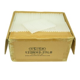 GlueSticksDirect Wholesale Hot Melt Glue Sticks 7/16" X 4" 25 lbs Bulk