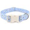 Summer Dog Collar, Blue Goose Puppy Collar Durable Soft Cotton